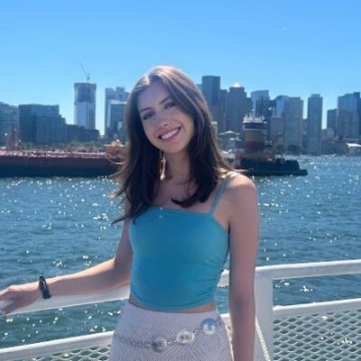 Criminal Justice and Philosophy undergraduate student Isabella Hill