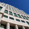 The Hall of Justice, built in 1996, is home to a number of San Diego County departments, including the San Diego County District Attorney and Superior Courts of San Diego County.