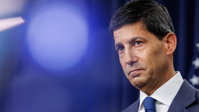 Federal Reserve Chairman Kevin Warsh holds a press conference at the Board of Governors of the Federal Reserve System on July 29, 2026 in Washington, D.C. The Board of Governors voted to keep their core interest rates steady even though three members voted for and increase of a quarter percentage point as inflation remains above the Fed's target of 2 percent for more than five years. (Photo by Samuel Corum/Sipa USA)(Sipa via AP Images)
