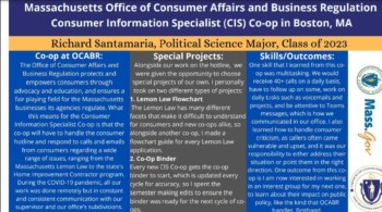 Richard Santamaria - Massachusetts Office of Consumer Affairs and Business Regulation