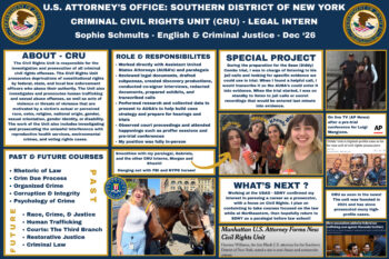 Sophie Schmults - U.S. Attorney's Office, Southern District of New York