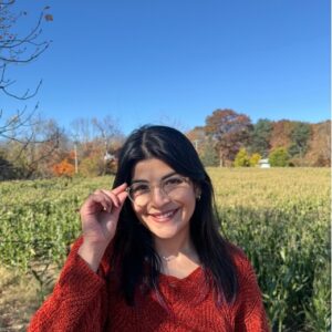 Picture of English PhD student Corie Mesa